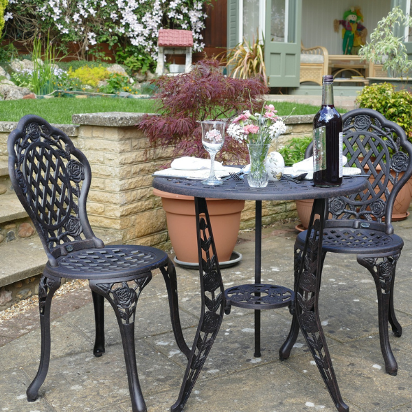 ROSE Bistro Set (2 Personen Set)