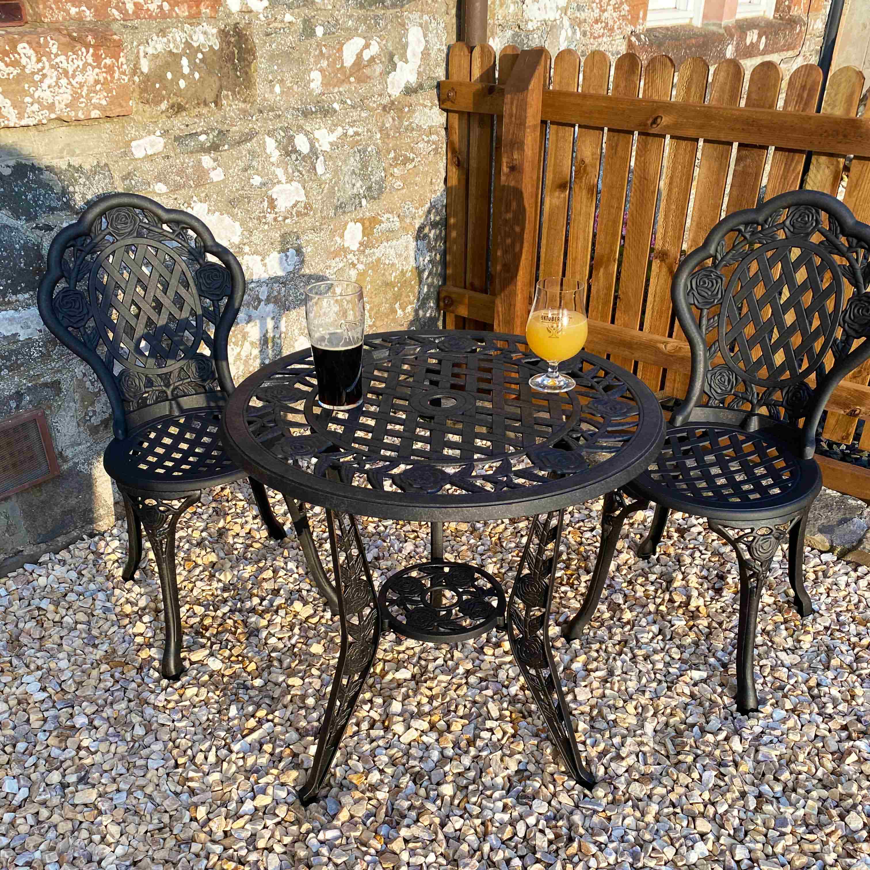 ROSE Bistro Set (2 Personen Set)