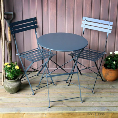 ALESSIA Bistro Set (Tisch mit 2 StÃ¼hlen) 