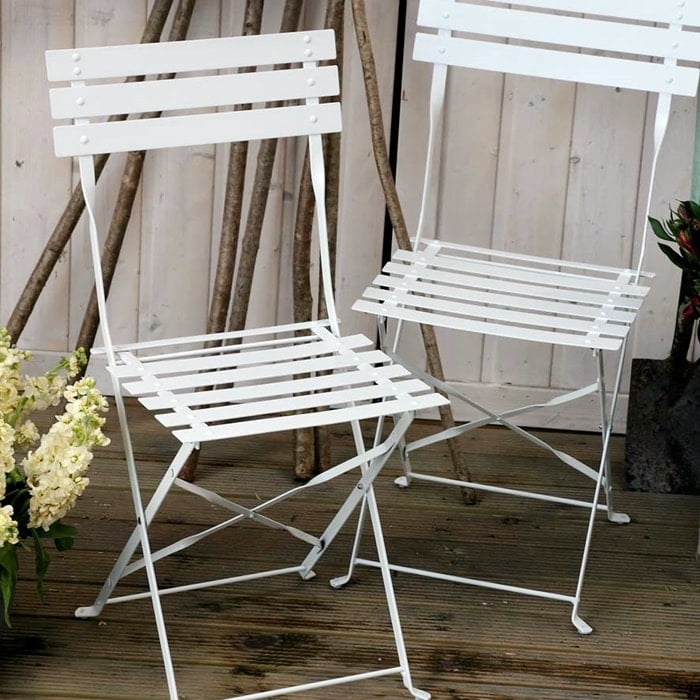 ALESSIA Bistro Set (4 Personen Set)