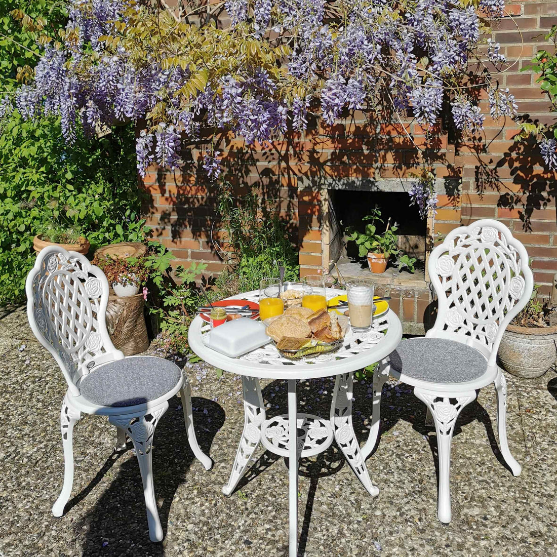 ROSE Bistro Set (2 Personen Set)