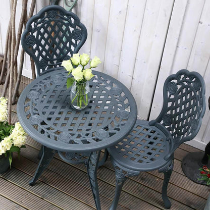 ROSE Bistro Set (Tisch mit 2 Stühlen)