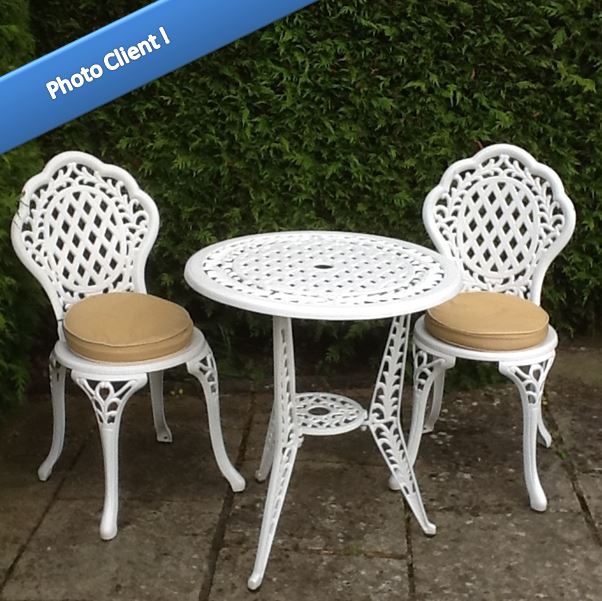 IVY Bistro Set (Tisch mit 2 Stühlen) 